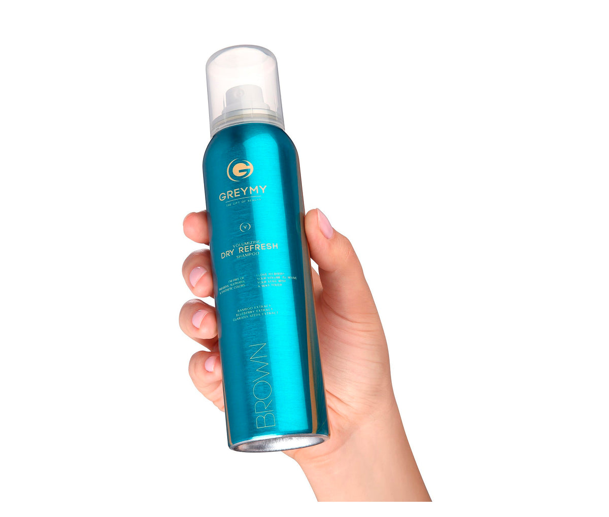 Greymy Volumizing Dry Refresh Shampoo - Brown